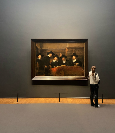 Rembrandt's De Staalmeesters at Rijksmuseum